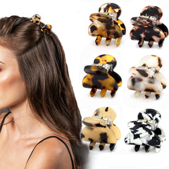 Cobahom ganchos de pelo mini tortuga, recogen mechones con suavidad.