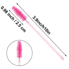 COCIDE soft bendable bristles for comfortable, clump-free mascara and brow shaping.