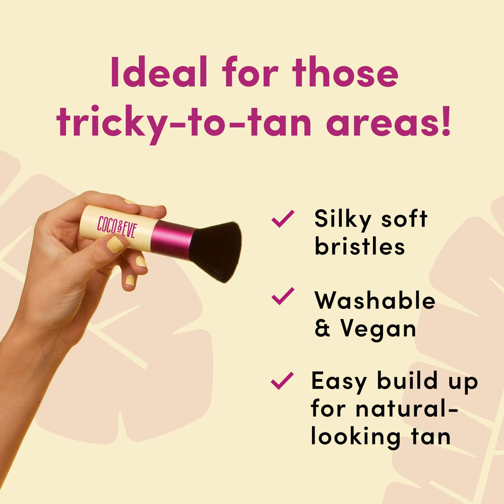 Coco & Eve hydrates skin with virgin coconut and botanicals during tanning.