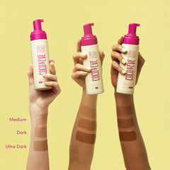 Coco & Eve tropical Sunny Honey fragrance with mango and guava notes.