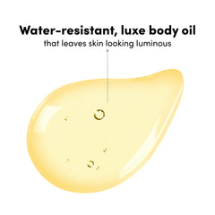 Coco & Eve water-resistant oil preserves glow through outdoor activities.