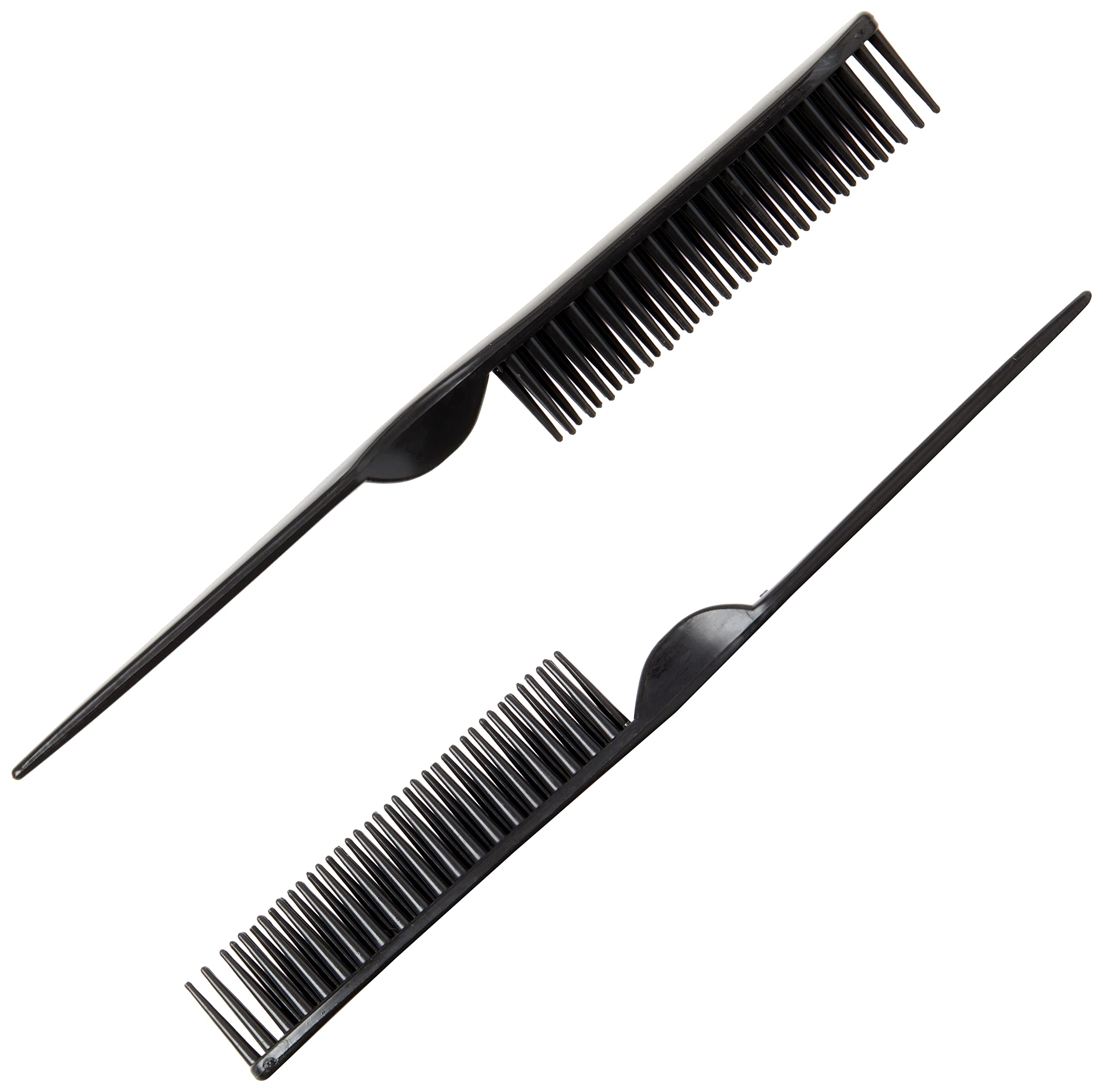 CocoBlack Naturals styling comb shown with gel application for smooth finished curls