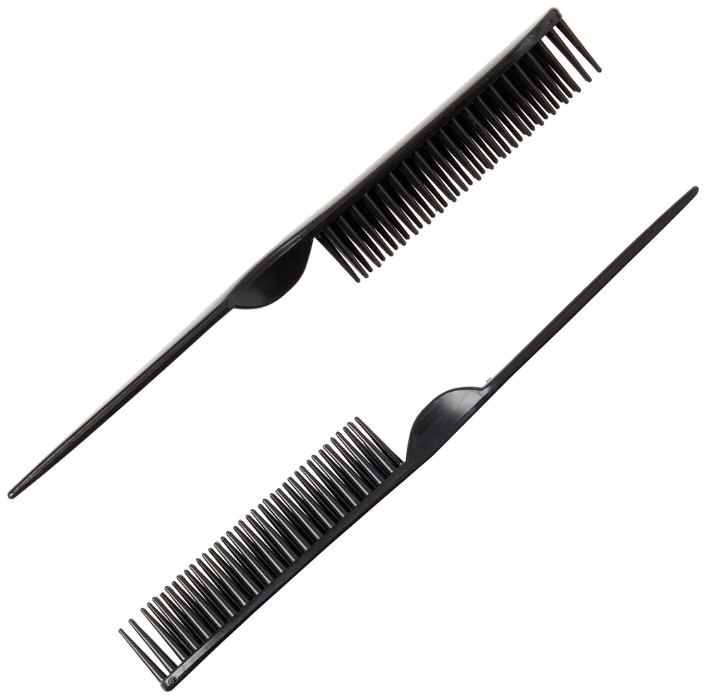 CocoBlack Naturals styling comb shown with gel application for smooth finished curls