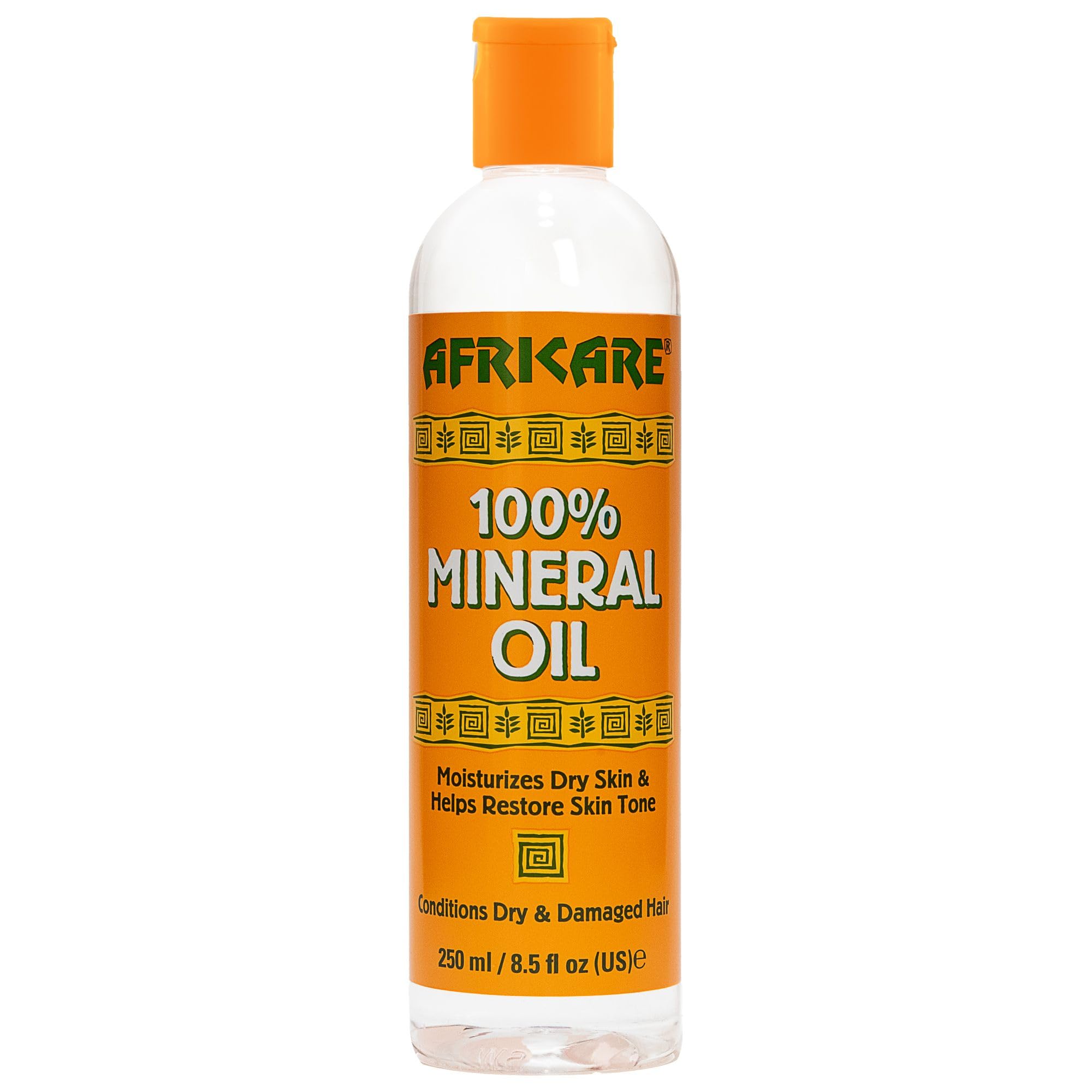 COCOCARE Africare 100 mineral oil bottle for deep hydration and moisture retention