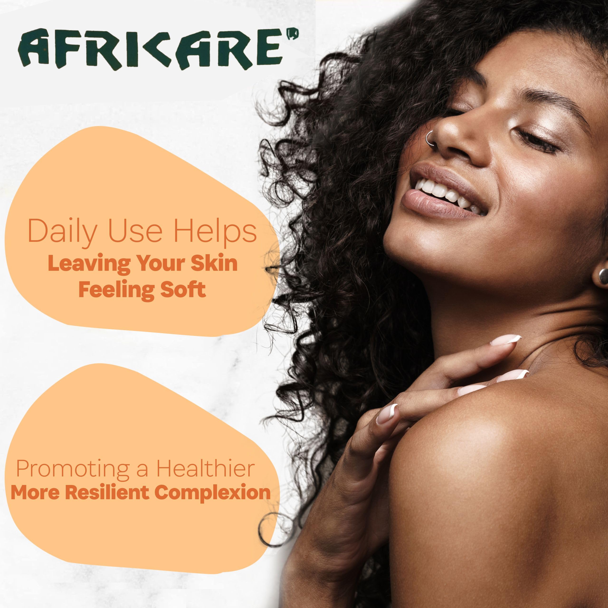 COCOCARE Africare mineral oil used on skin for soft, supple feel