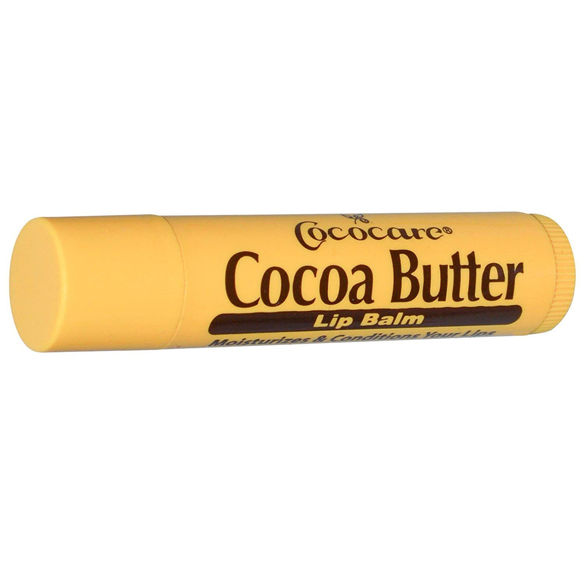 COCOCARE bálsamo labial manteca cacao amarillo, hidratación diaria para labios