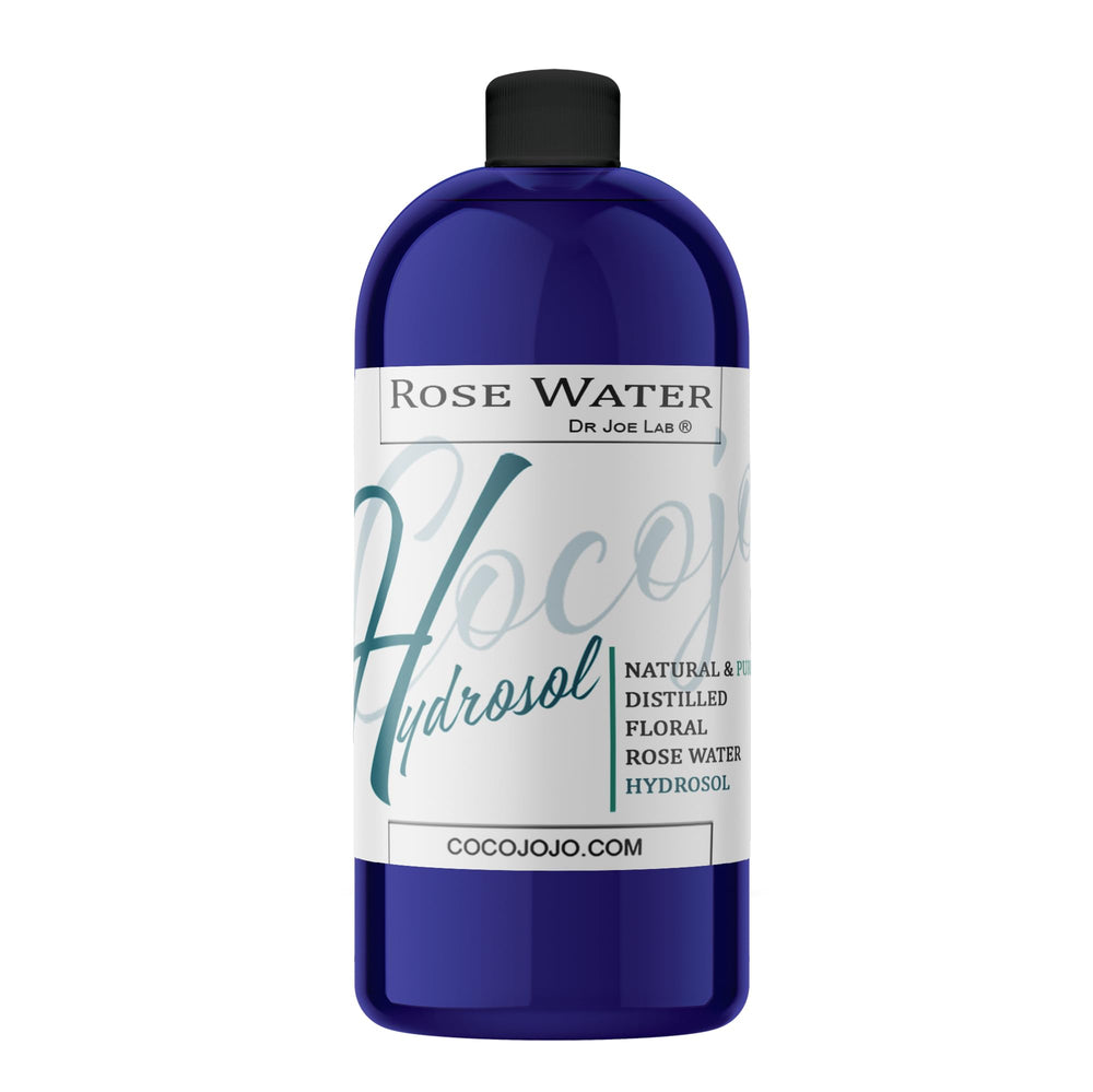 Cocojojo hidrosol de rosa: botella de rosas para hidratación suave de la piel