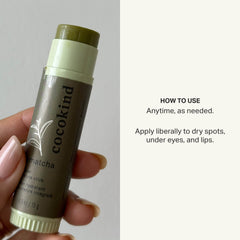 Cocokind Mymatcha All-Over Moisture Stick compact travel-friendly size.