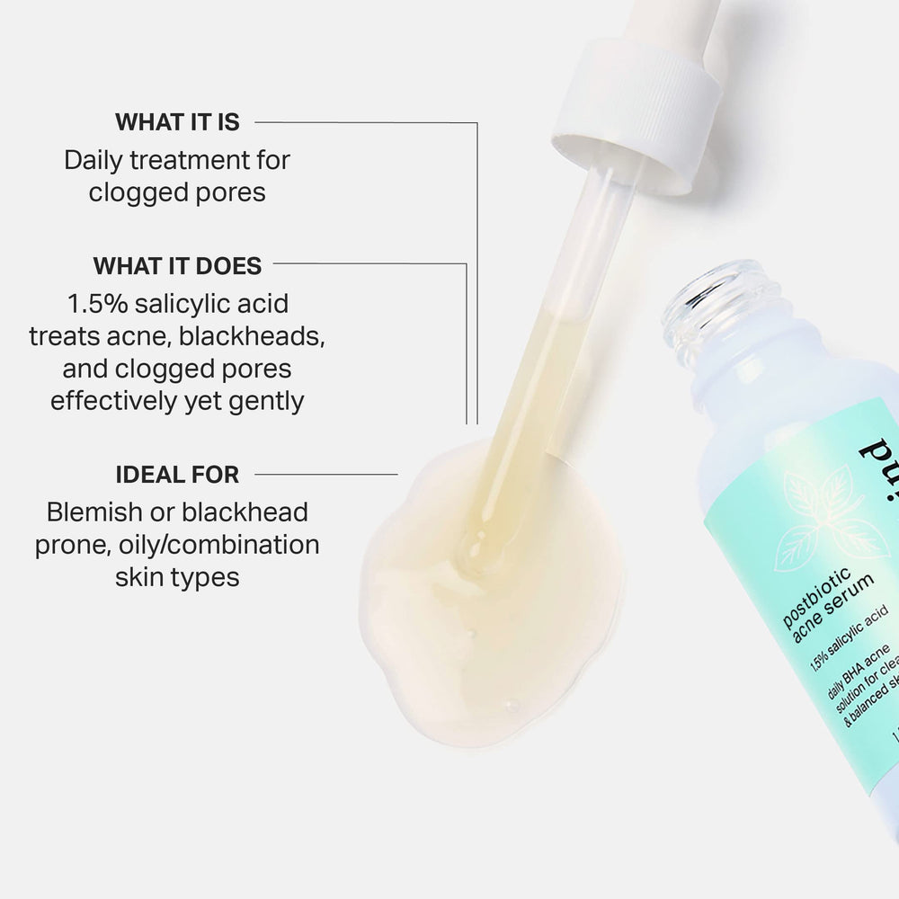 Cocokind Postbiotic Acne Serum al aplicarse, ofrece una hidratación suave y sensación de frescura.