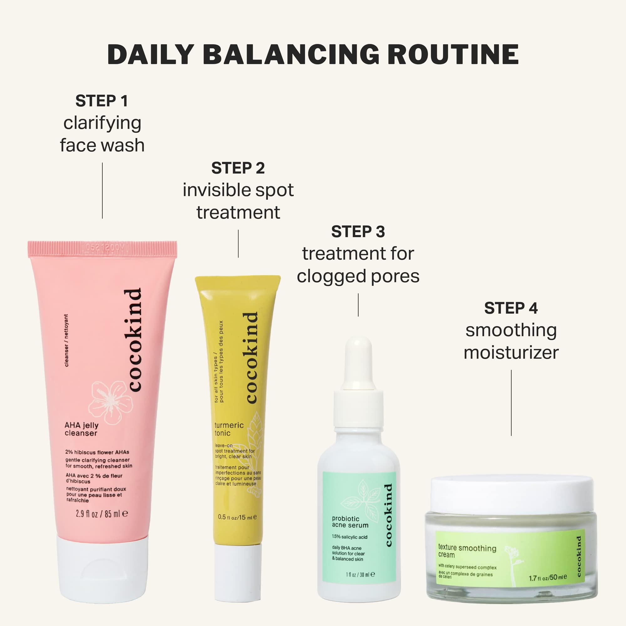 Cocokind crema sostenible, envase responsable para hidratación.