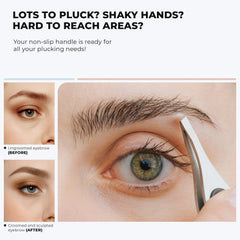 Coco's Closet brow shaping tool for precise removal of fine facial hairs.