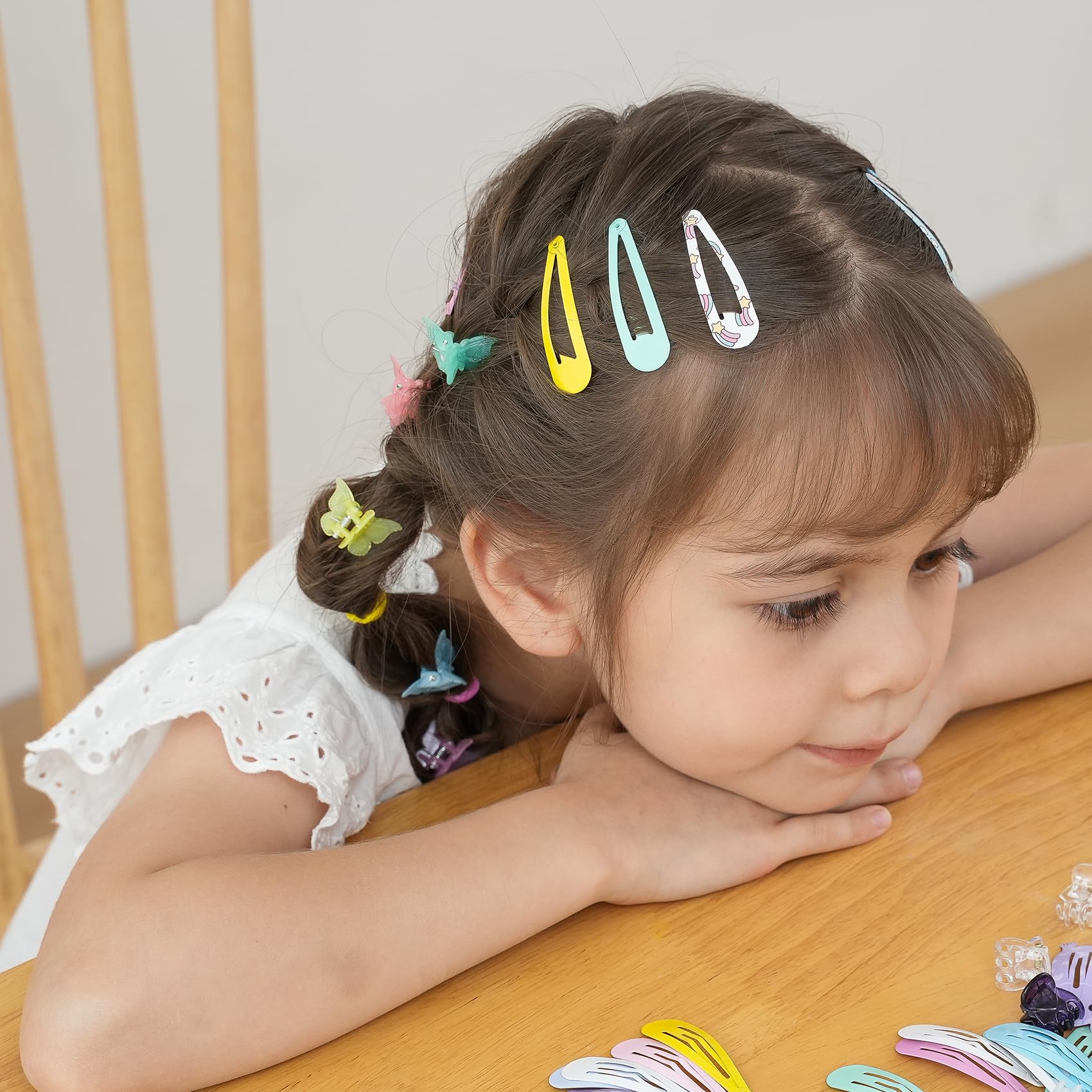 Clips Cocplok para niñas, rápido y seguro para peinar