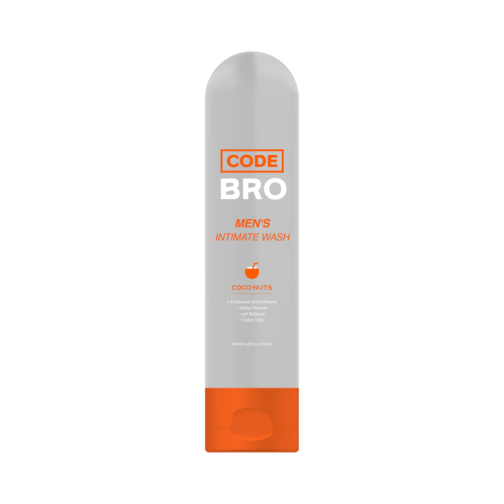 Code Bro Coco-Nuts, botella 250 ml, higiene íntima suave y refrescante