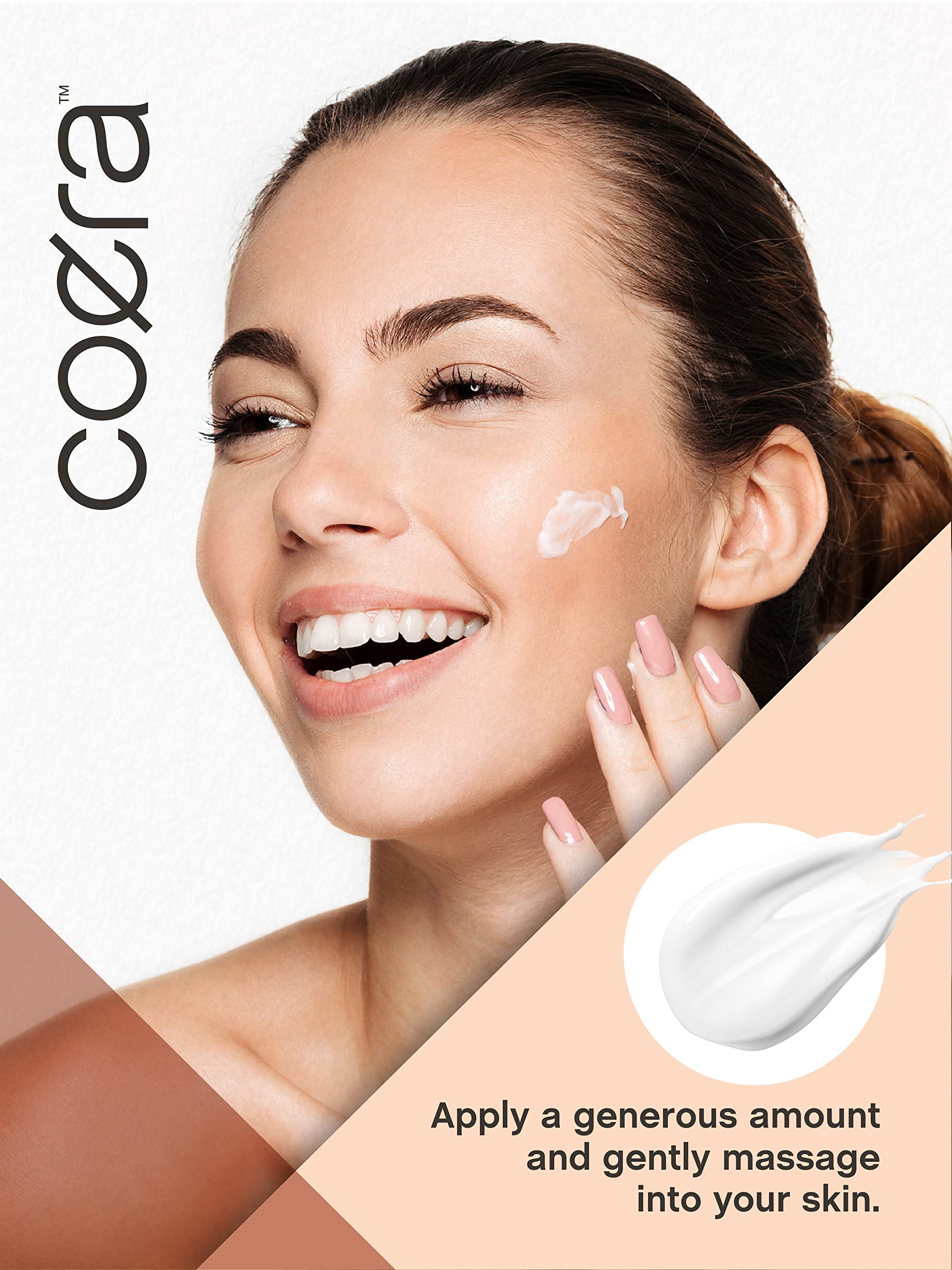 Spider veins detail with delicate capillary care from Coera