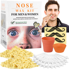 CoFashion Nose Wax Kit front view for quick grooming.