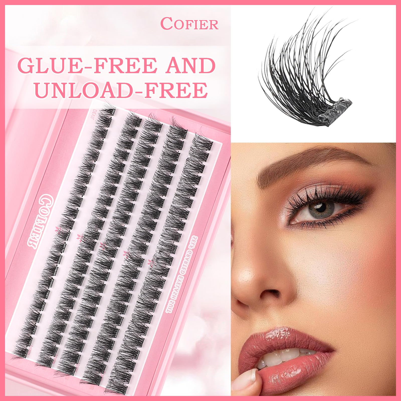 CoFier Beginner-friendly kit for safe at-home lash practice