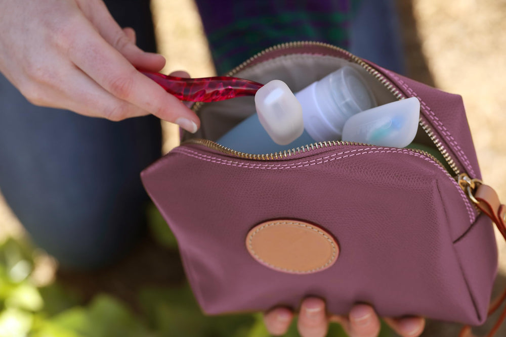 Coghlan's razor cover is dishwasher-safe for easy cleaning after camping.