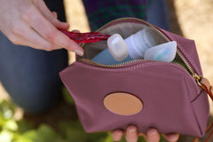 Coghlan's razor cover is dishwasher-safe for easy cleaning after camping.