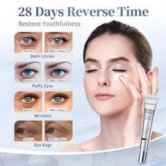 Coinore Retinol Under Eye Cream with Centella Asiatica; antioxidant boost for eye-area care