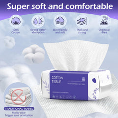 Cokoness toalla de algodón suave 20x20 cm, ideal para lavado facial