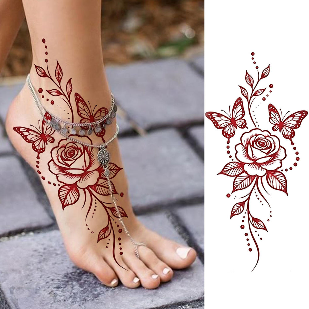 COKTAK body-art tattoos suitable for hands, feet, shoulders and shins