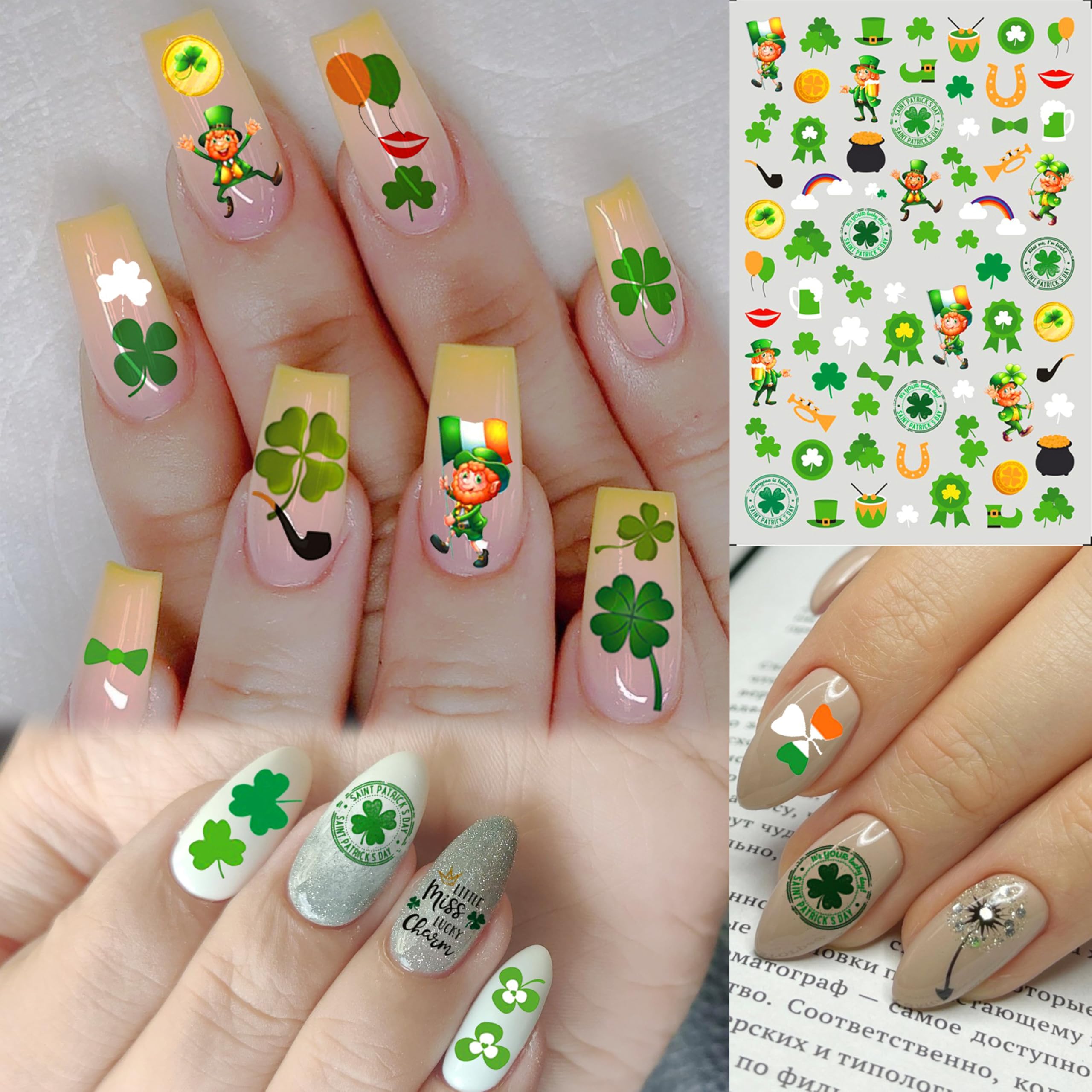 COKTAK cerveza irlandesa, Día de San Patricio, aporta brillo festivo a uñas