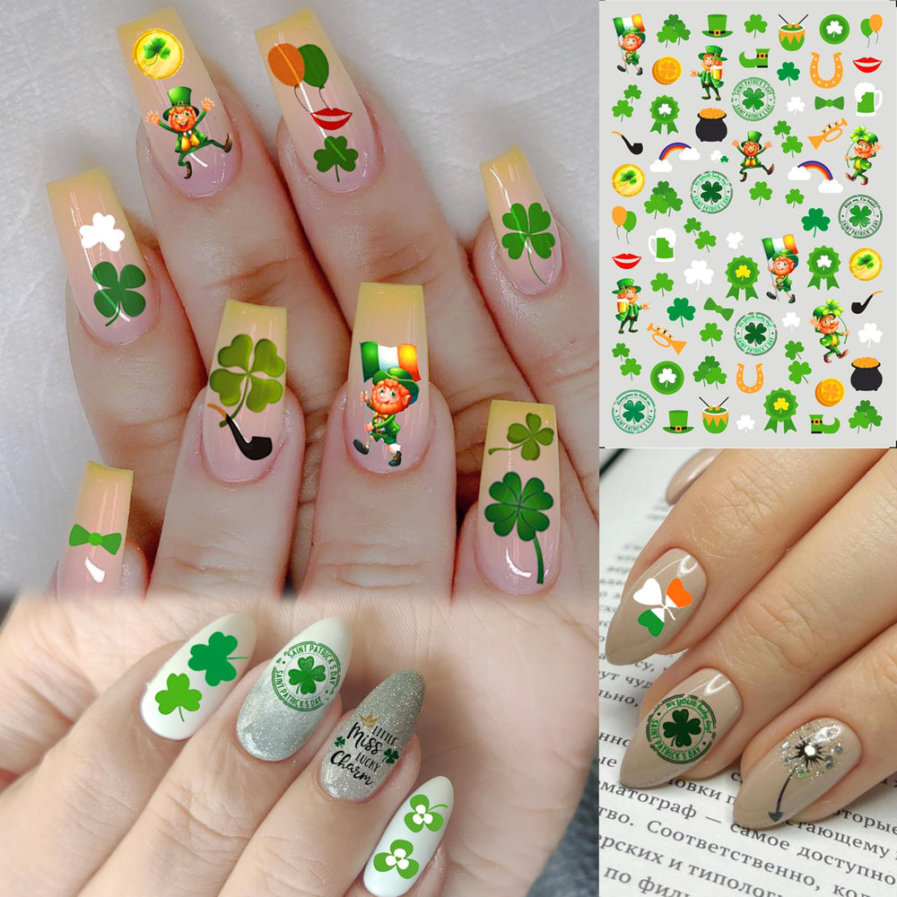 COKTAK cerveza irlandesa, Día de San Patricio, aporta brillo festivo a uñas