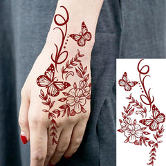 COKTAK safe non-toxic ink tattoos for adults on wrist or ankle