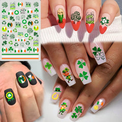 COKTAK sombrero alto para Día de San Patricio, destaca las uñas