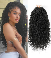 Col Bling Goddess Locs 14in pre-looped crochet hair for quick beginner install