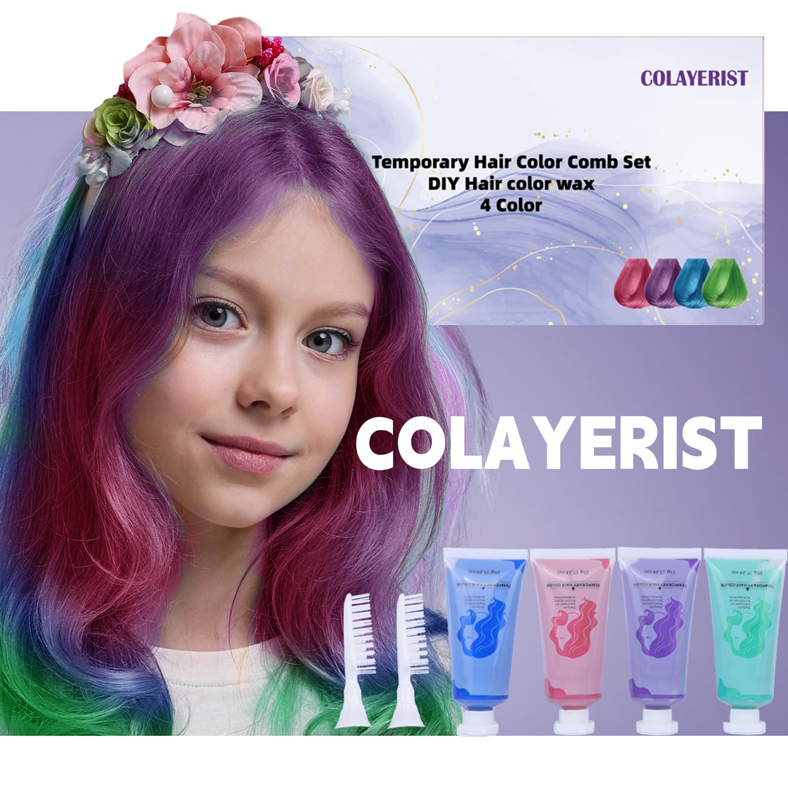 COLAYERIST fast-drying formula for speedy color transformation