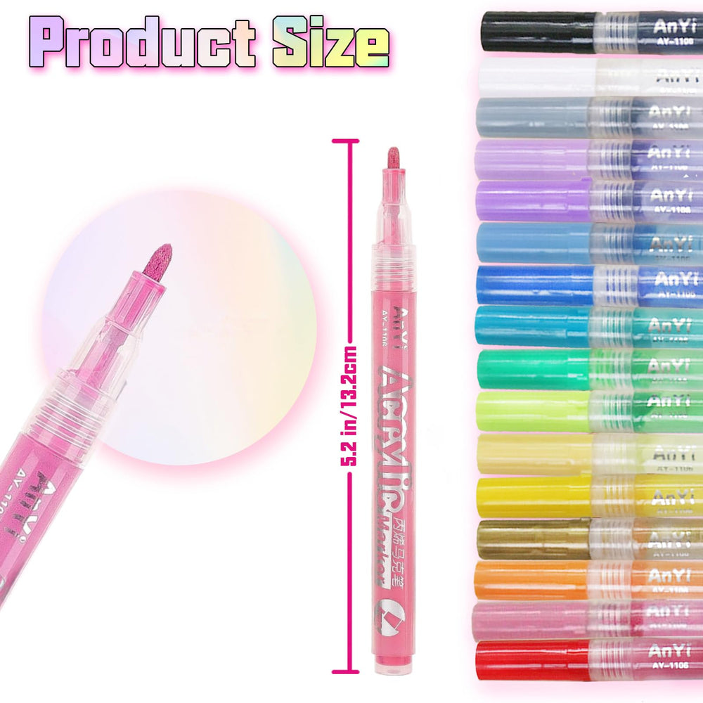 COLAYERIST Nail Art Pens quick dry formula speeds up manicures without smudging