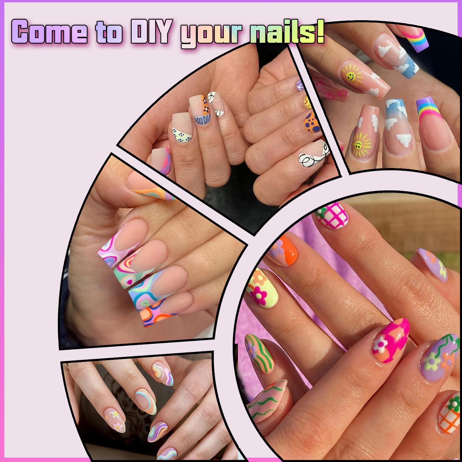 COLAYERIST Nail Art Pens versatile use on nails and crafts