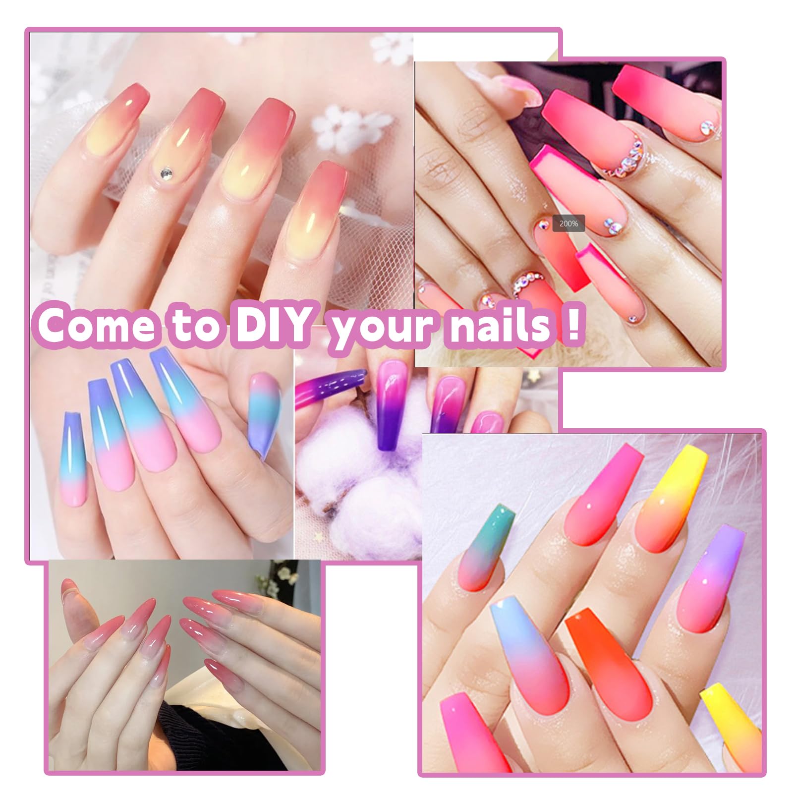 COLAYERIST versatile pigments for nails and crafts, expanding creative options beyond nails.