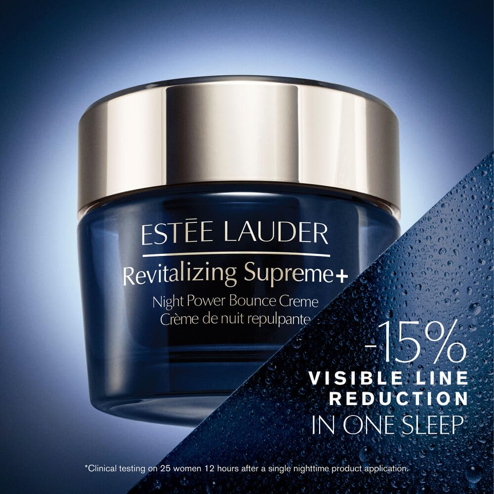 Key CollaNight-8 ingredients support skin’s natural collagen for a firmer-looking complexion with Estee Lauder.