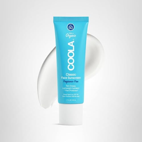 COOLA daily use sunscreen promotes easy makeup friendly protection