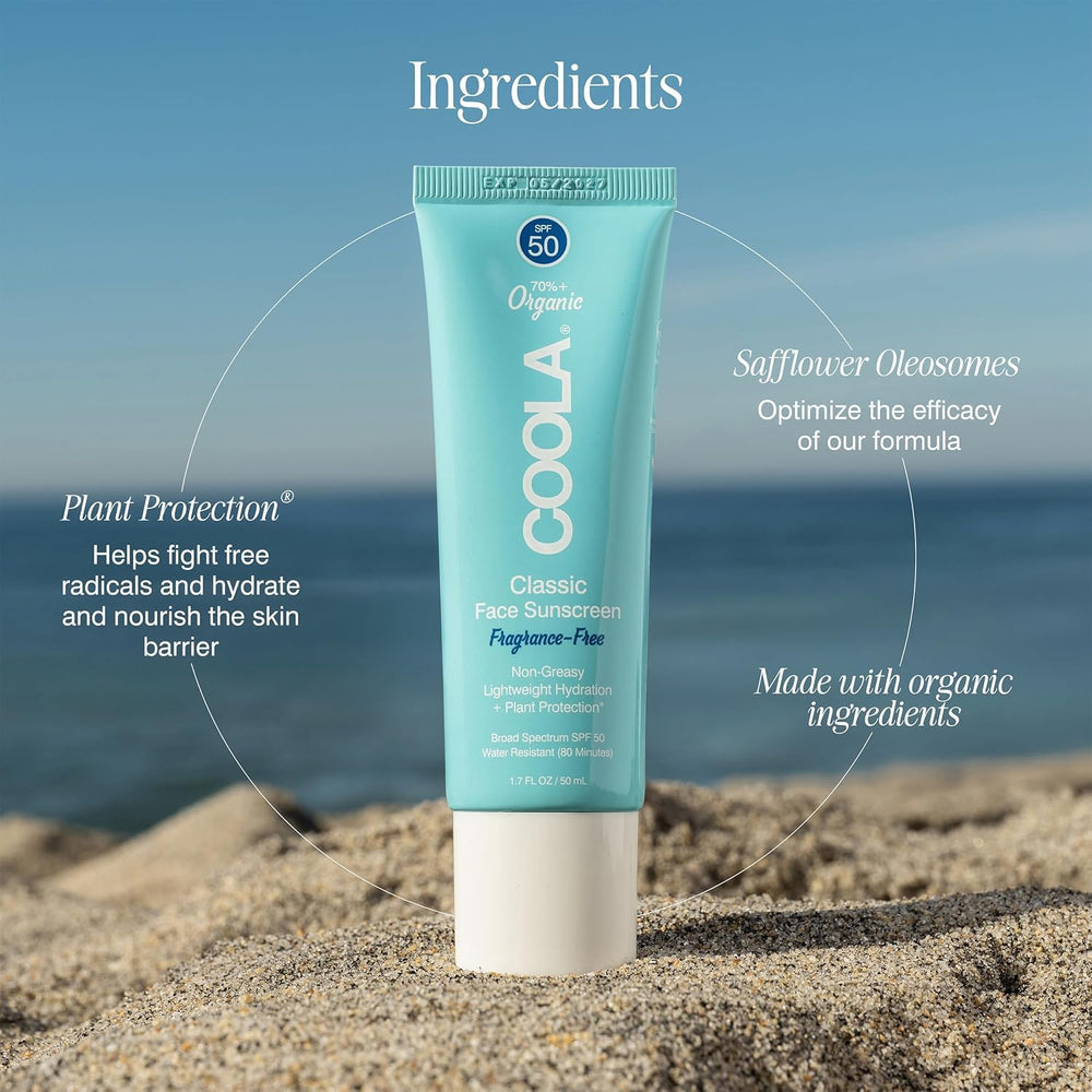 COOLA water resistance up to 80 minutes supports active outdoor moments
