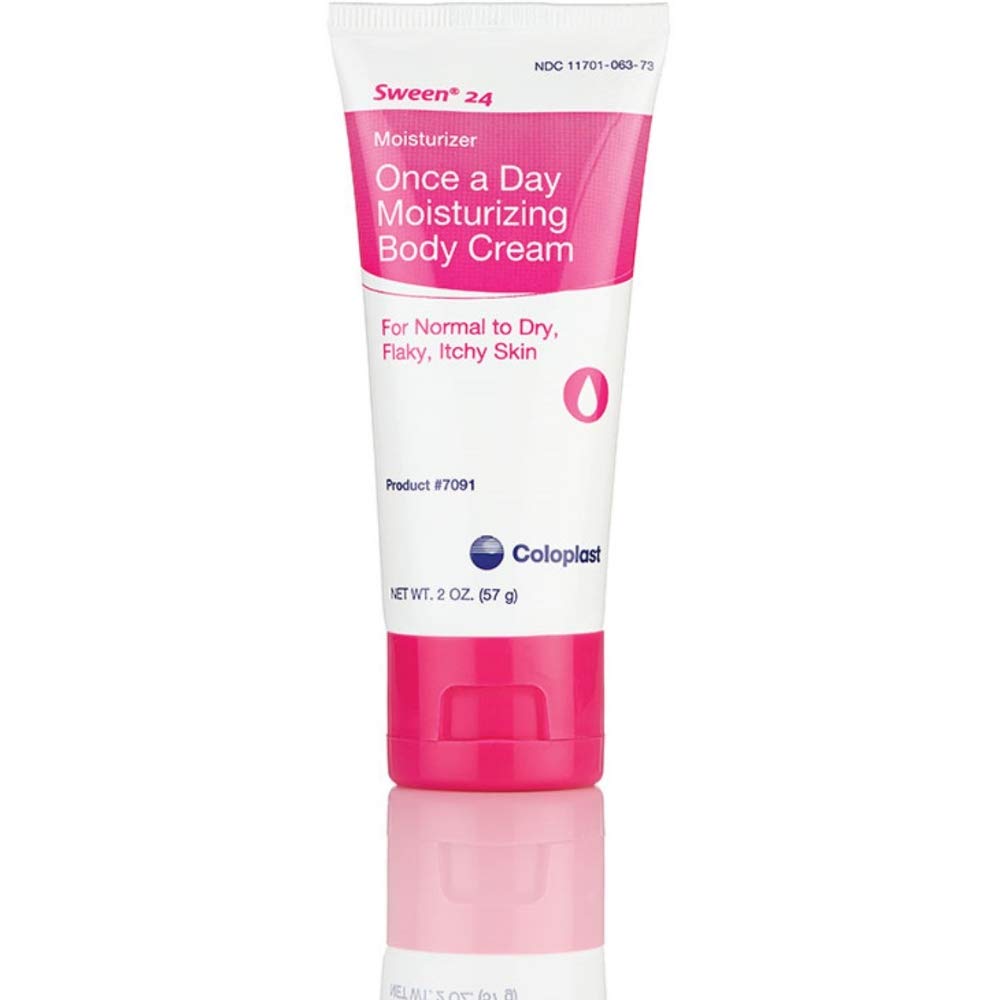 Coloplast Sween 24 crema para manos y cuerpo, hidratación diaria sin fragancia, cuidado suave