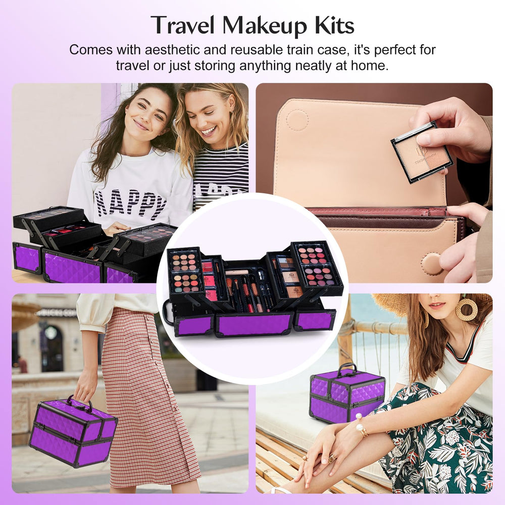 Color Nymph lip liner and eyeliner pencils for precise definition.