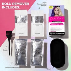 Color Oops Bold Remover same-day recolor capability enables quick shade changes.