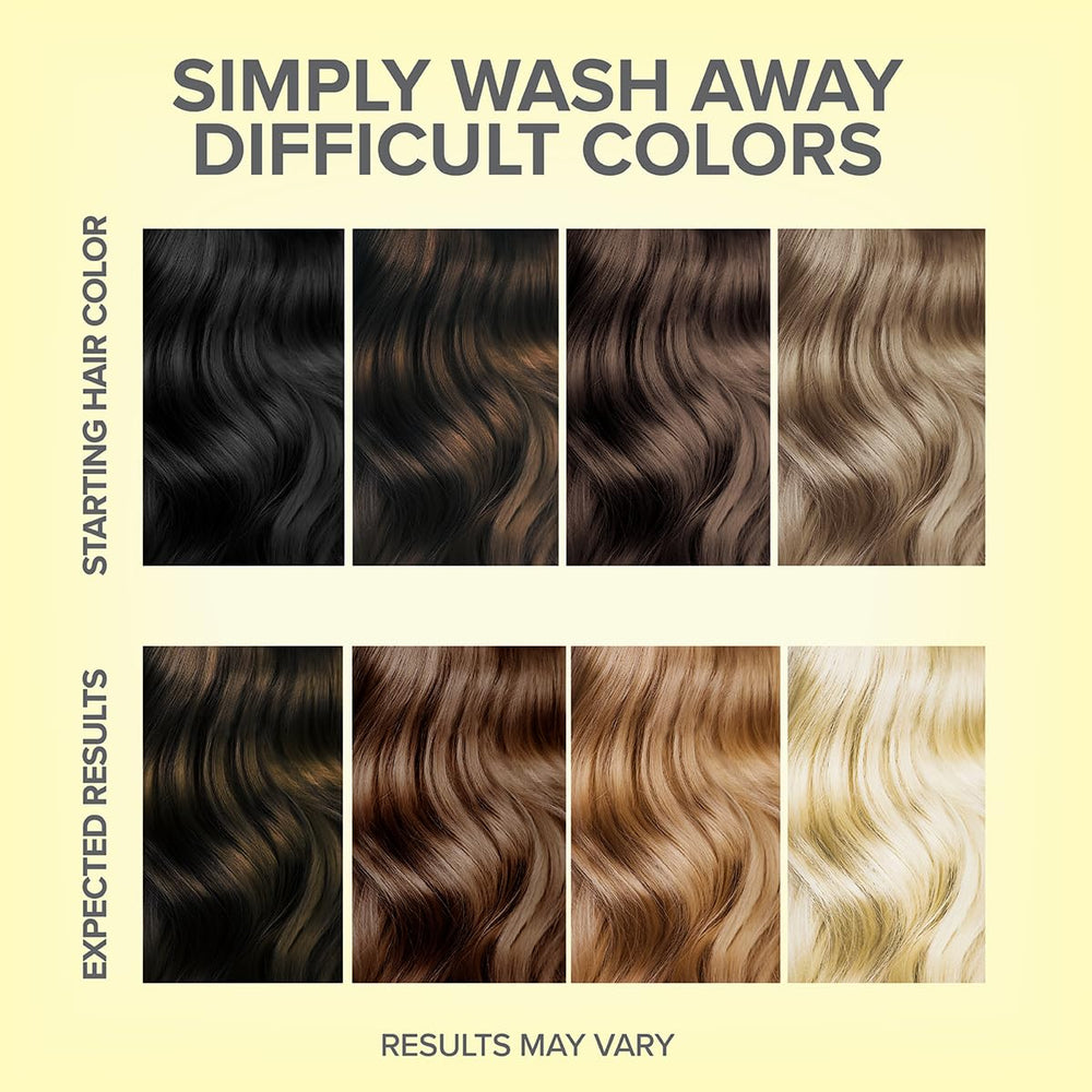 Color Oops being applied to dry hair
