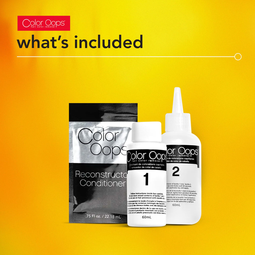 Color Oops remover steps guide provides safe dye removal guidance.