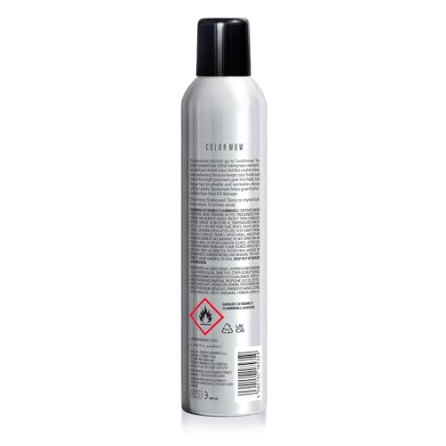 Hairspray nozzle releasing fine mist for quick drying hold