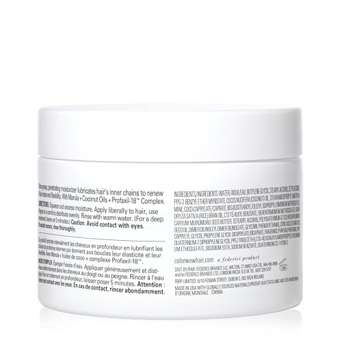COLOR WOW Curl Wow Coco-motion pump bottle close-up for even application