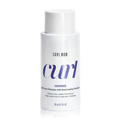 COLOR WOW Curl Wow Hooked bottle showing root-locking technology for stronger-looking hair