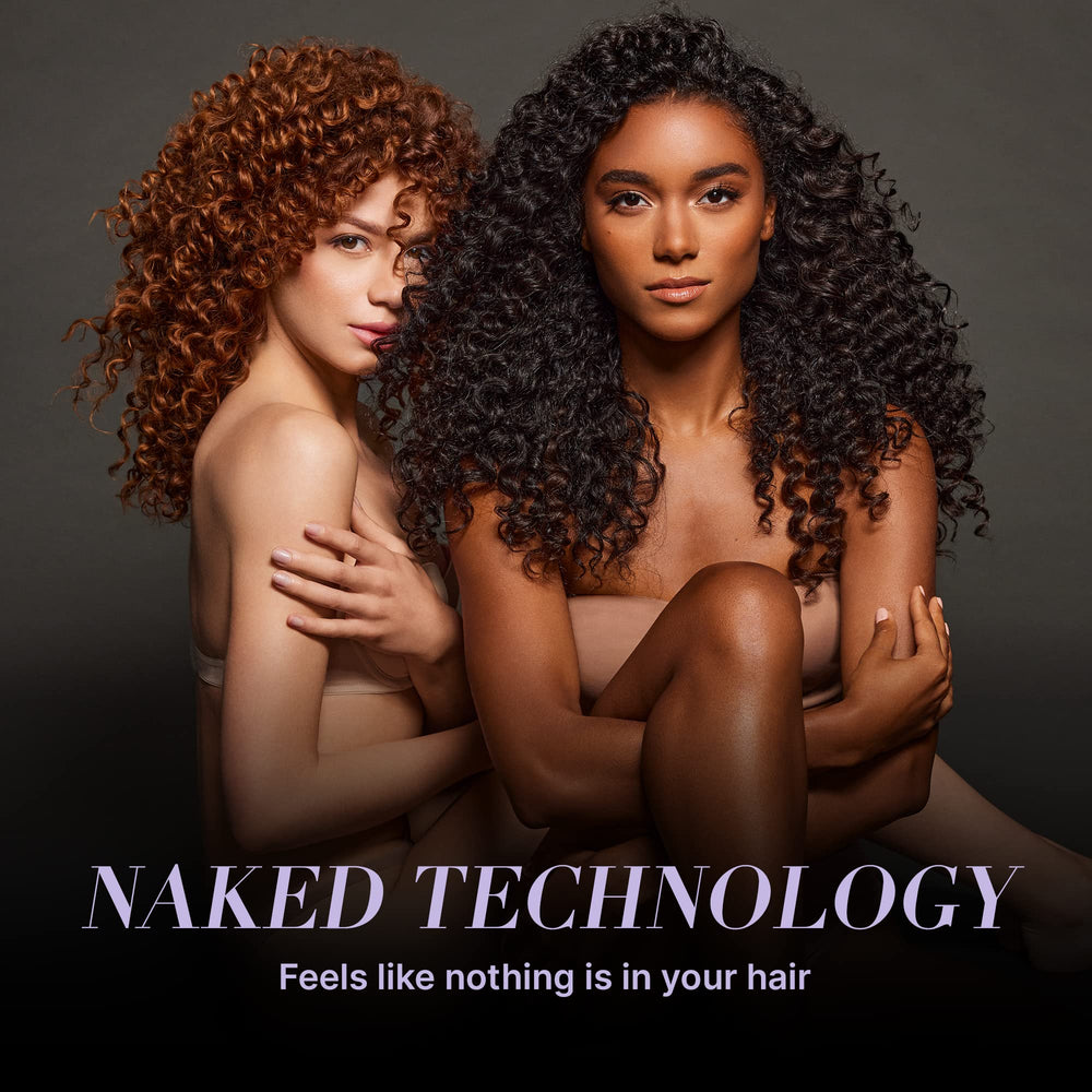 COLOR WOW Curl Wow Shook crunch-free curl transformation close-up.