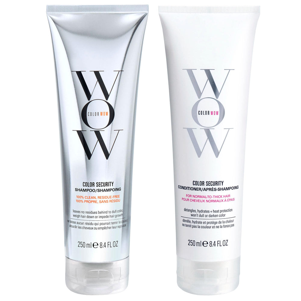 COLOR WOW Dream Clean Shampoo bottle shows color-safe cleansing for vibrant hair
