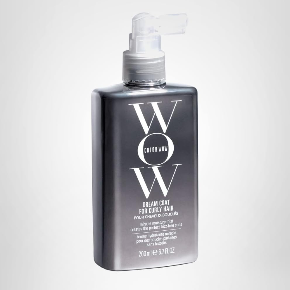 Travel-friendly Dream Coat bottle ideal for daily curly styling.