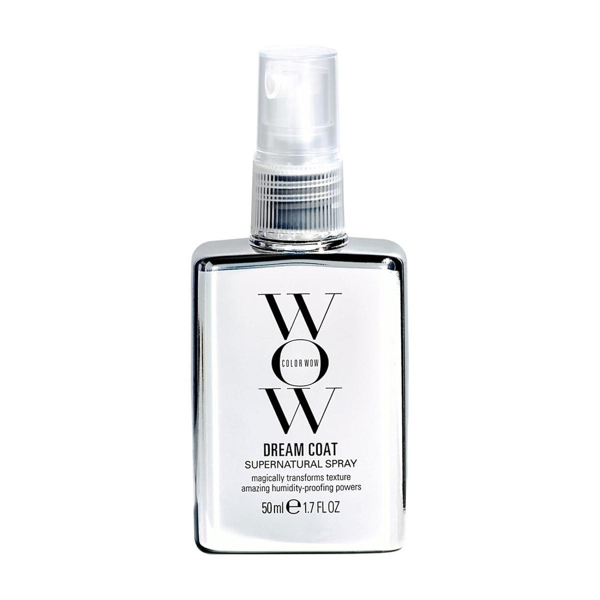 COLOR WOW Dream Coat, botella visible, ayuda a controlar la humedad para un acabado suave