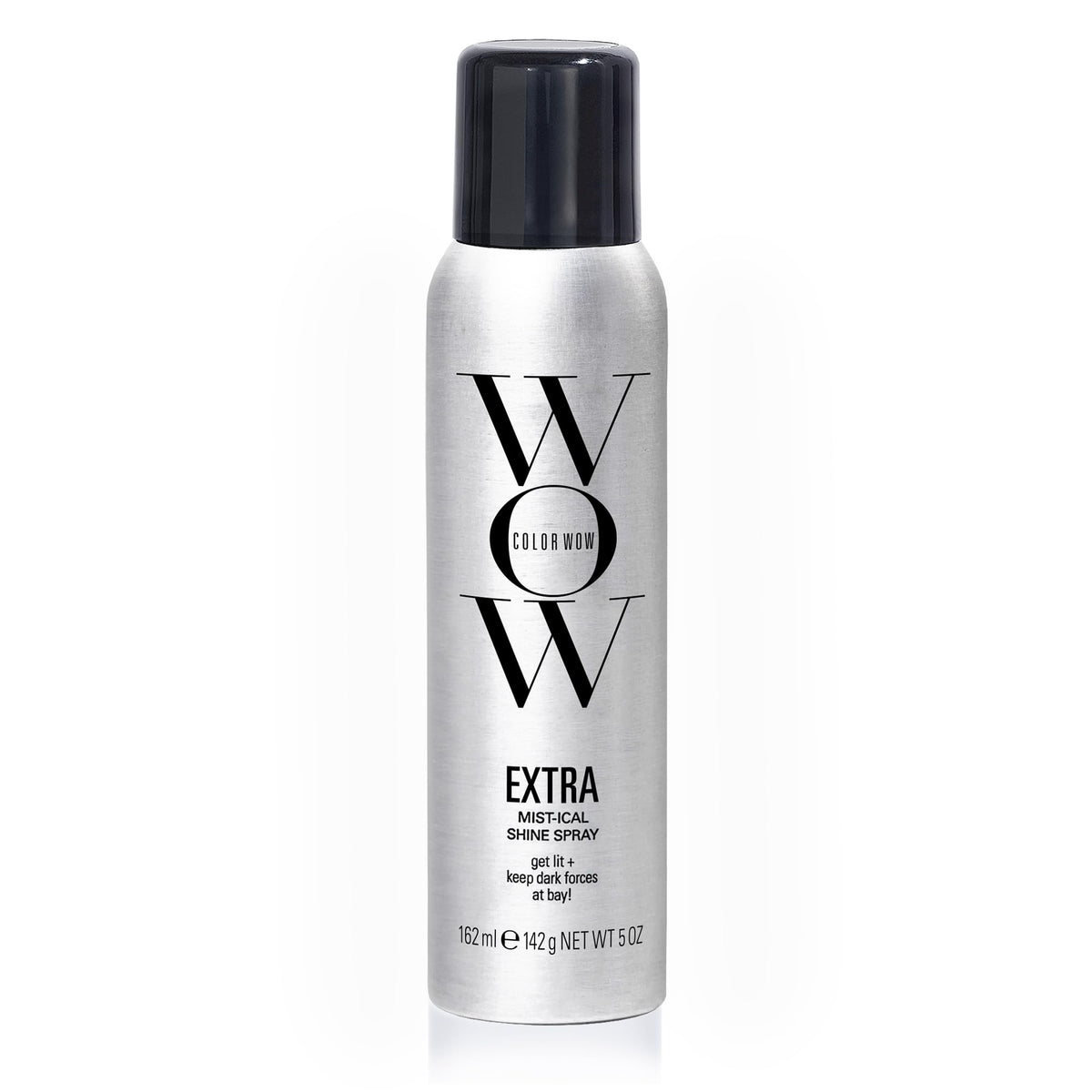 COLOR WOW Extra Mystical Shine Spray bottle for ultra-light gloss without greasiness